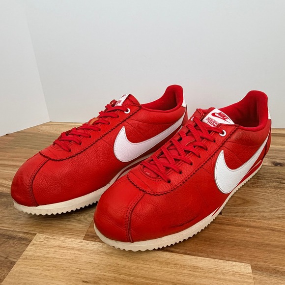 Nike Cortez Stranger Things Red White CJ6106-600 Sneakers Mens 13